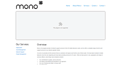 Desktop Screenshot of monoconsultants.com